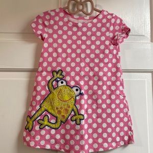 Polka dot froggy dress